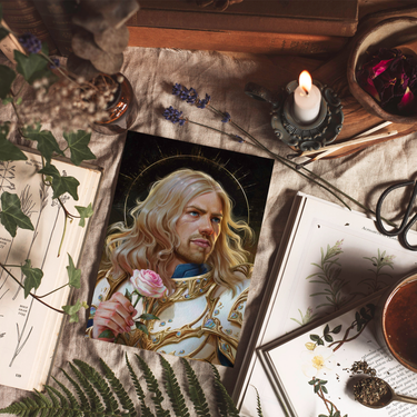 Holy Knight Art Print (5" x 7")