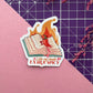 I like my books extra spicy sticker, bookish sticker, spicy books sticker, sticker for reader, gift for reader, book lover, romance books