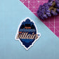 Team whoever the villain is sticker, monster romance sticker, bookish sticker, gift for reader, book lover, vampire sticker